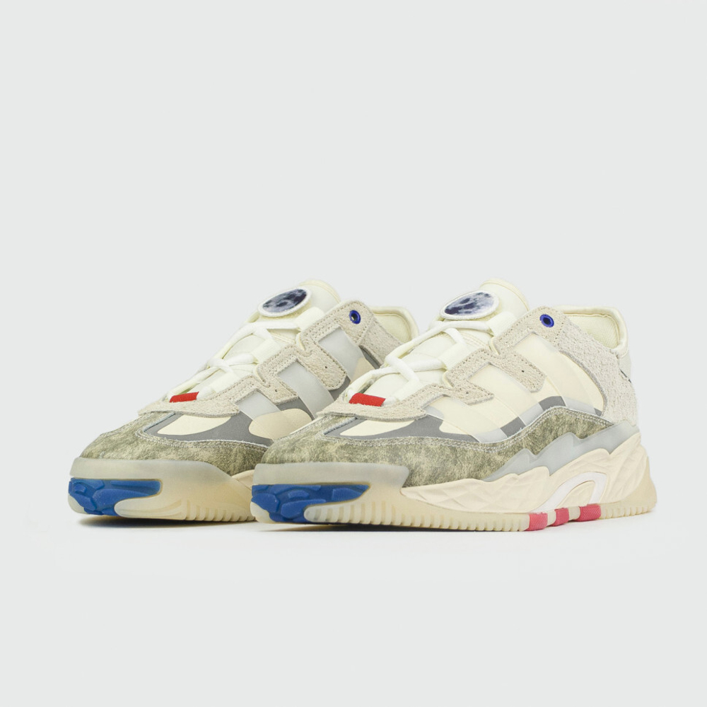 кроссовки Adidas Niteball Grey One / Halo Ivory