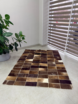 Ковер овальный натуральный Телячья шкура , 200х150