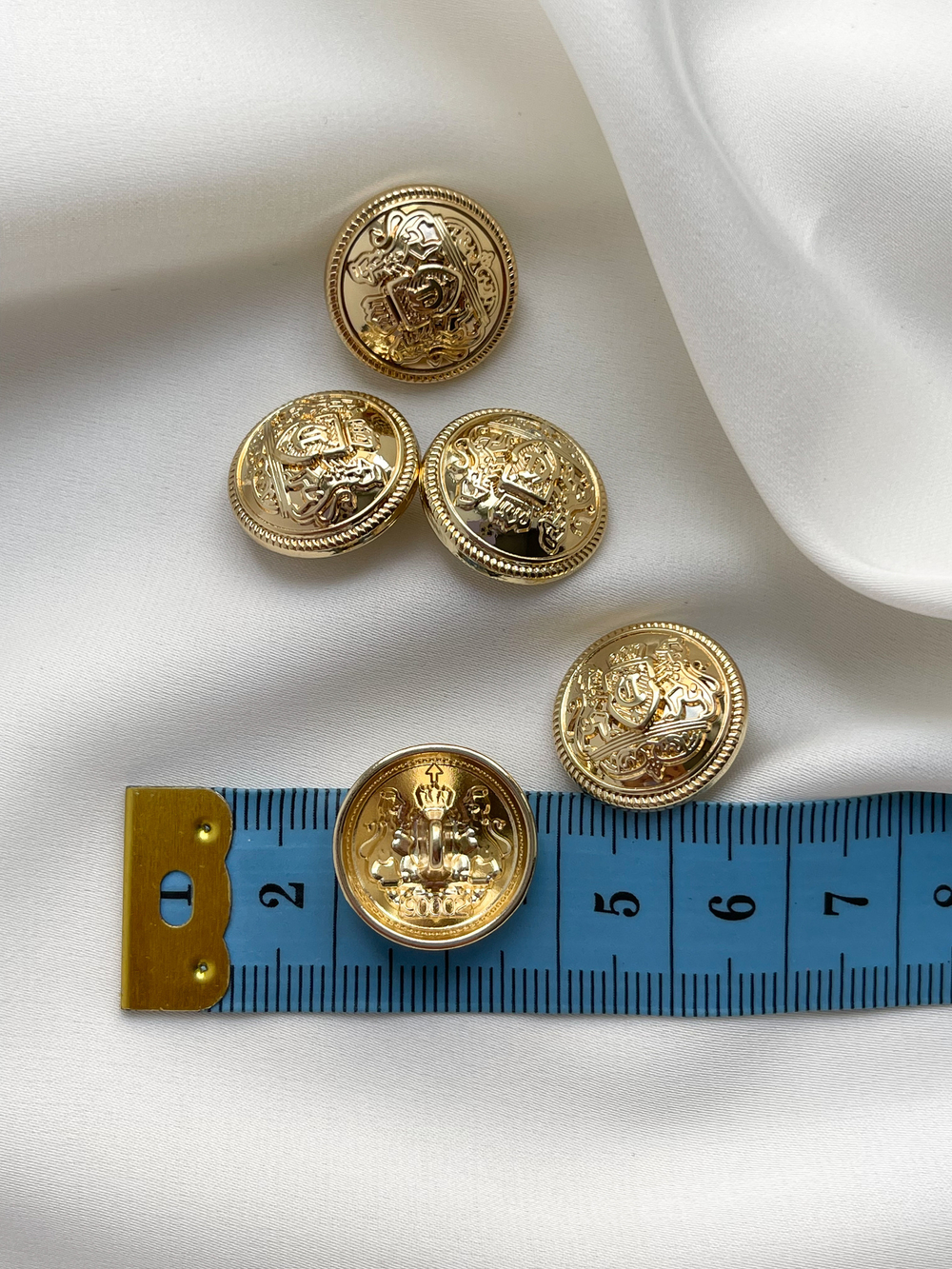 Пуговицы Герб1 золотые