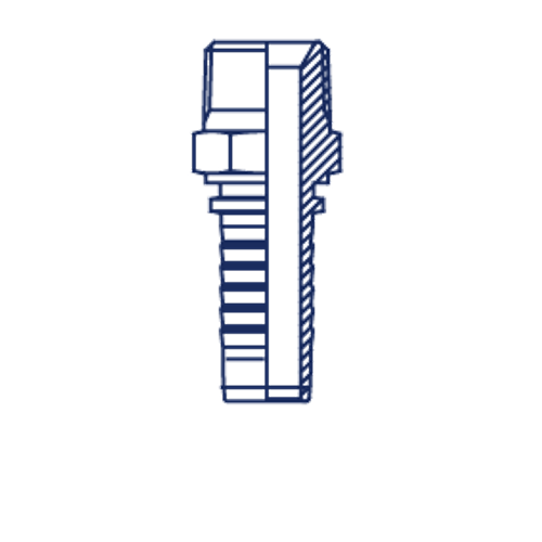 Фитинг DN 20 BSPT 3/4