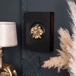 Полка ключница Oliva Branch (Олива Бранч) 2 Каштан Амбер