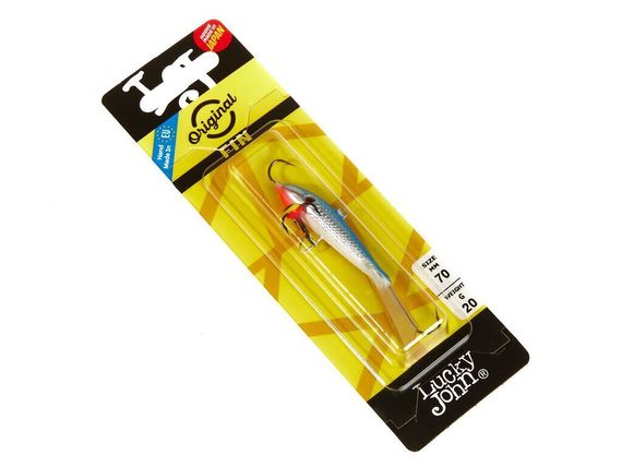 Балансир Lucky John FIN 5 с тр. 70мм/15H блистер