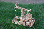 Механический 3D-пазл из дерева Wood Trick Нефтяная Вышка