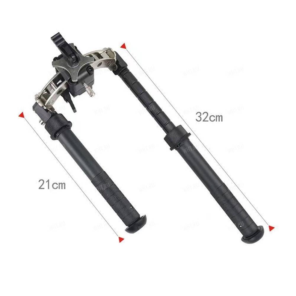 Сошки Atlas Bipod BT35-LW17 (OEM) с креплением на Weaver/Picatinny (13...25 см)