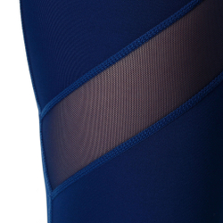 Женские теннисные брюки BIDI BADU Baina Tech Tight Women - Dark Blue, White