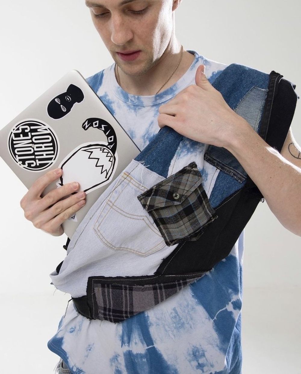 Сумка через плечо Upcycled Patchwork