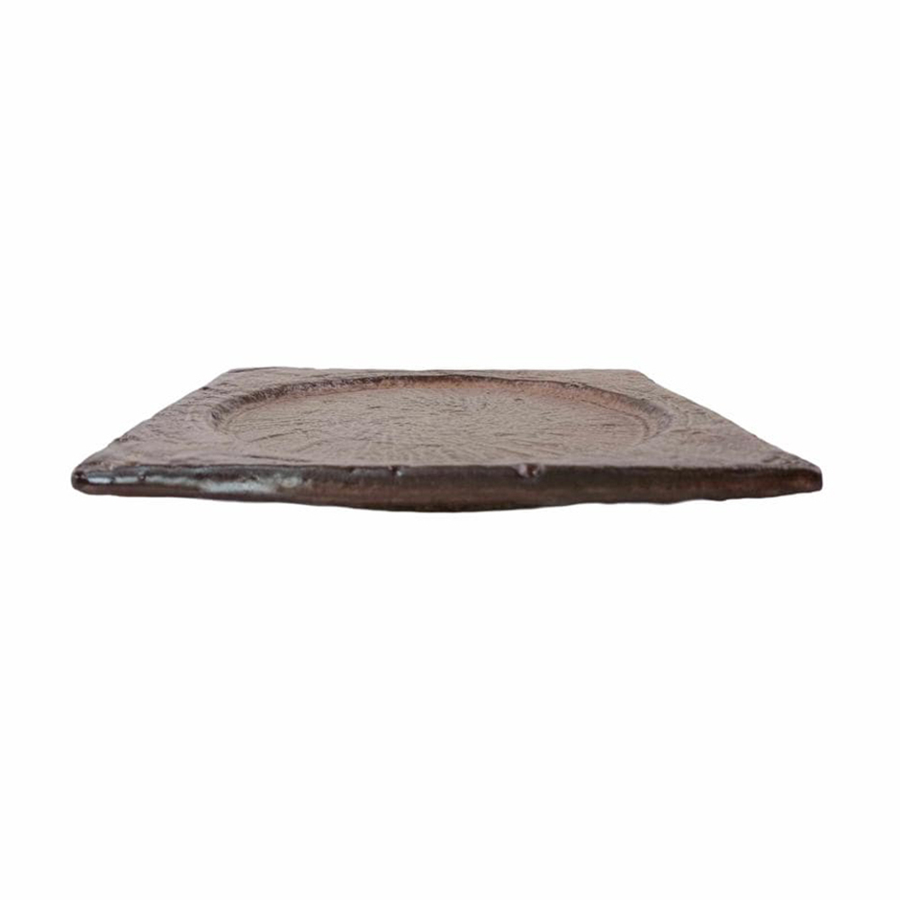 Тарелка для закусок 16х16см Roomers Tableware Brown 162802-1