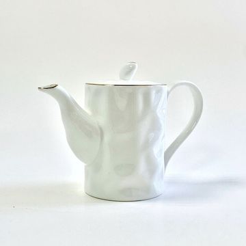 Чайник Лефард "Мятый", цвет белый, 650мл