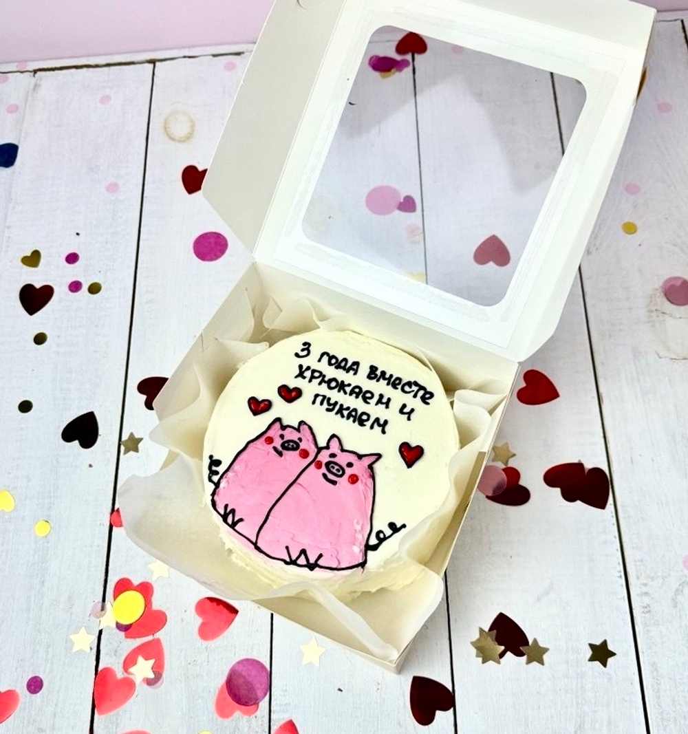 Бенто торт на важную дату