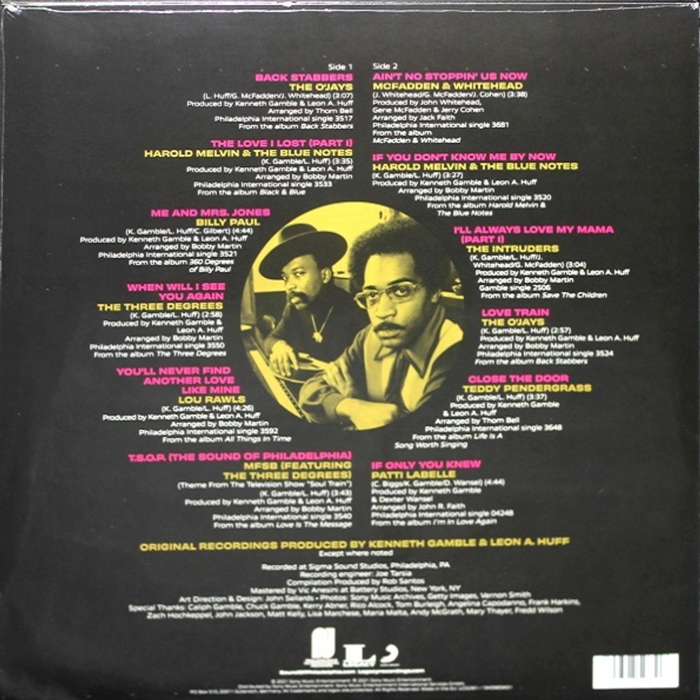Сборник / The Best Of Philadelphia International Records (LP)