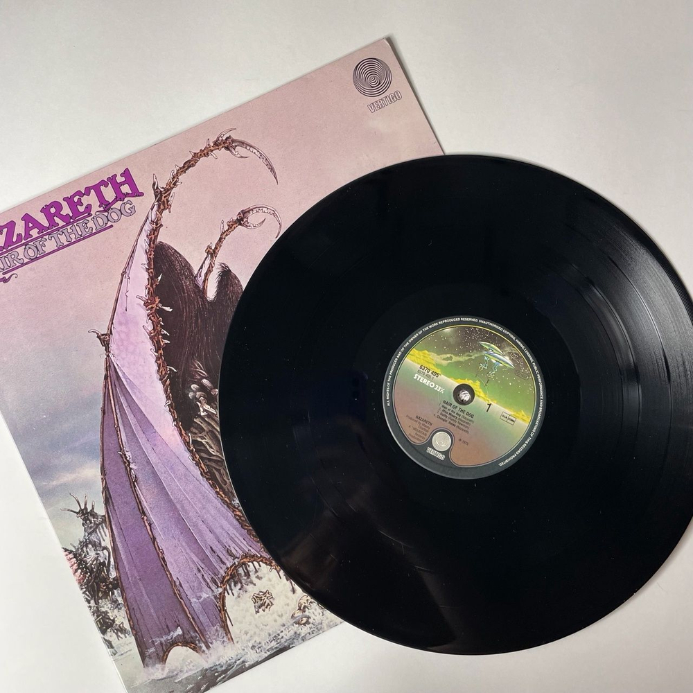 Винтажная виниловая пластинка LP Nazareth Hair Of The Dog (Holland 1986)