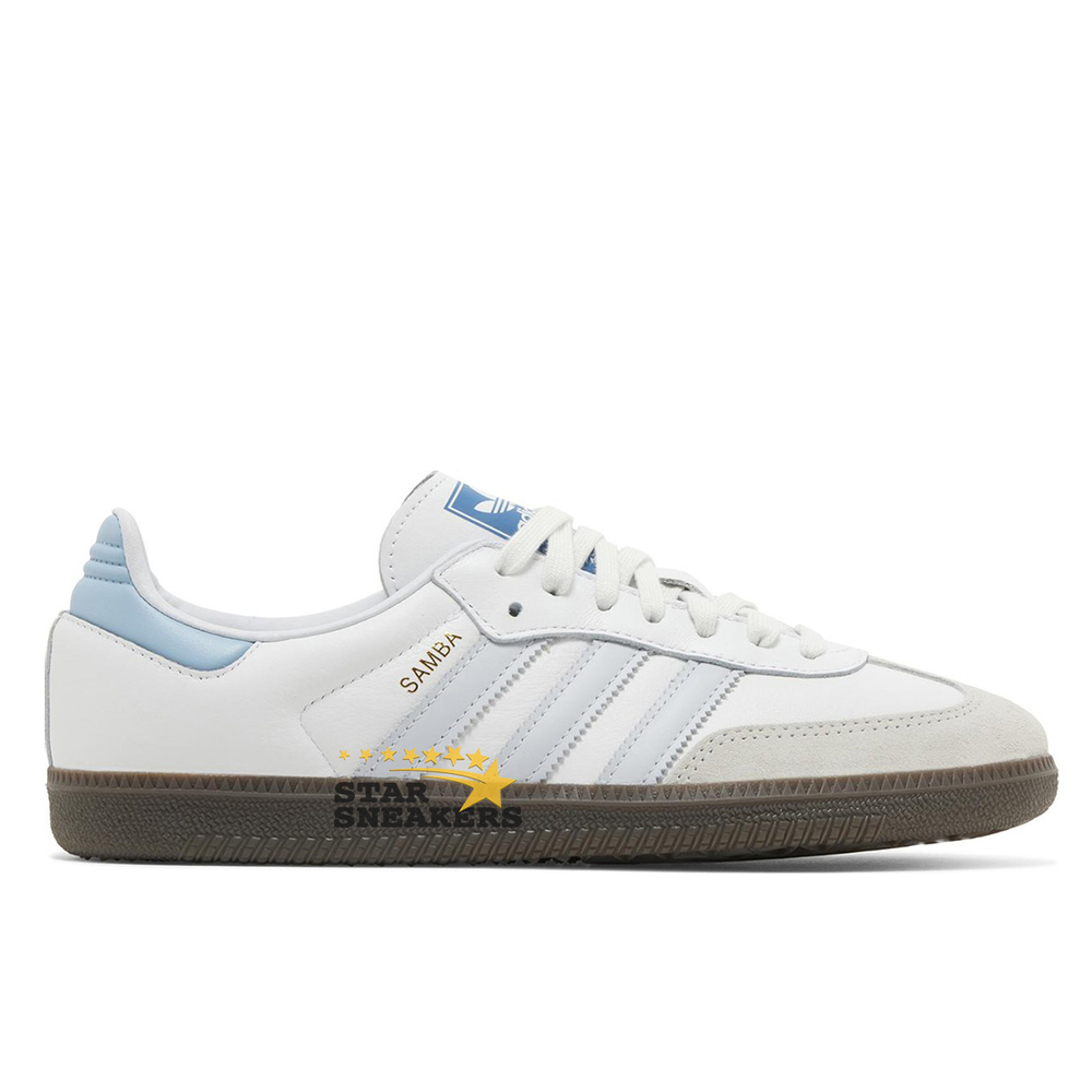 ADIDAS SAMBA OG White Halo Blue