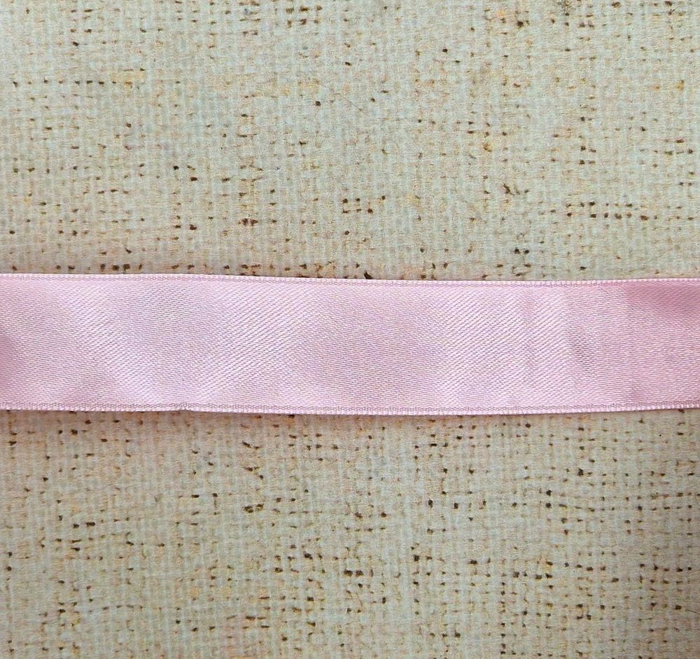 Лента атласная, ш. 2,5 см, 04 (04) розовый