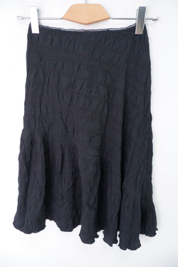 Юбка черная красивая 38 размер