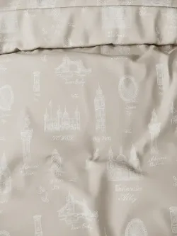 Наволочка комплект 2шт перкаль Сказка "Туманный альбион" 40х40 см на молнии