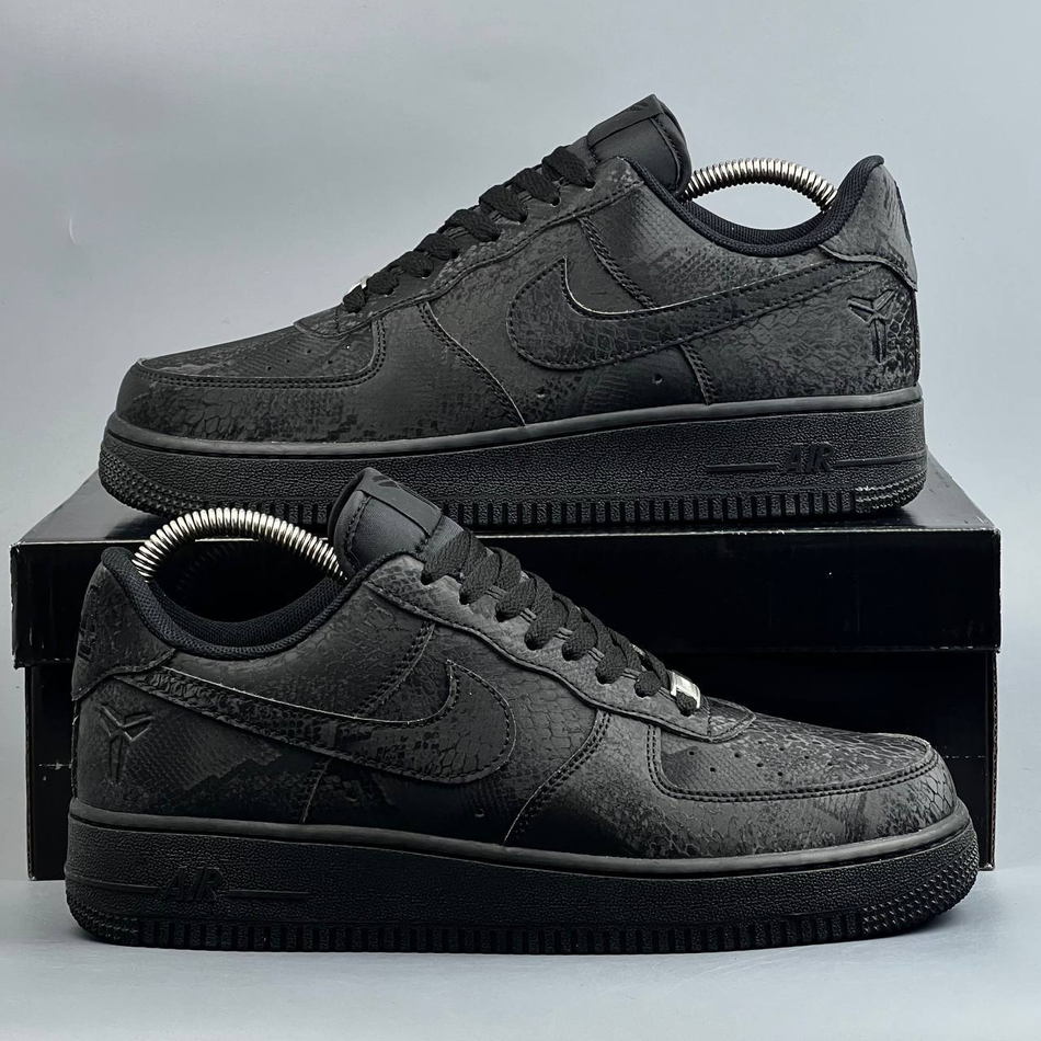 Кроссовки Nike Air Force 1 Mamba #460 (черн.)
