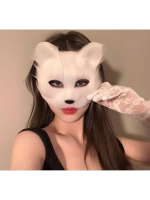 Маска кошечки для квадробики кошка