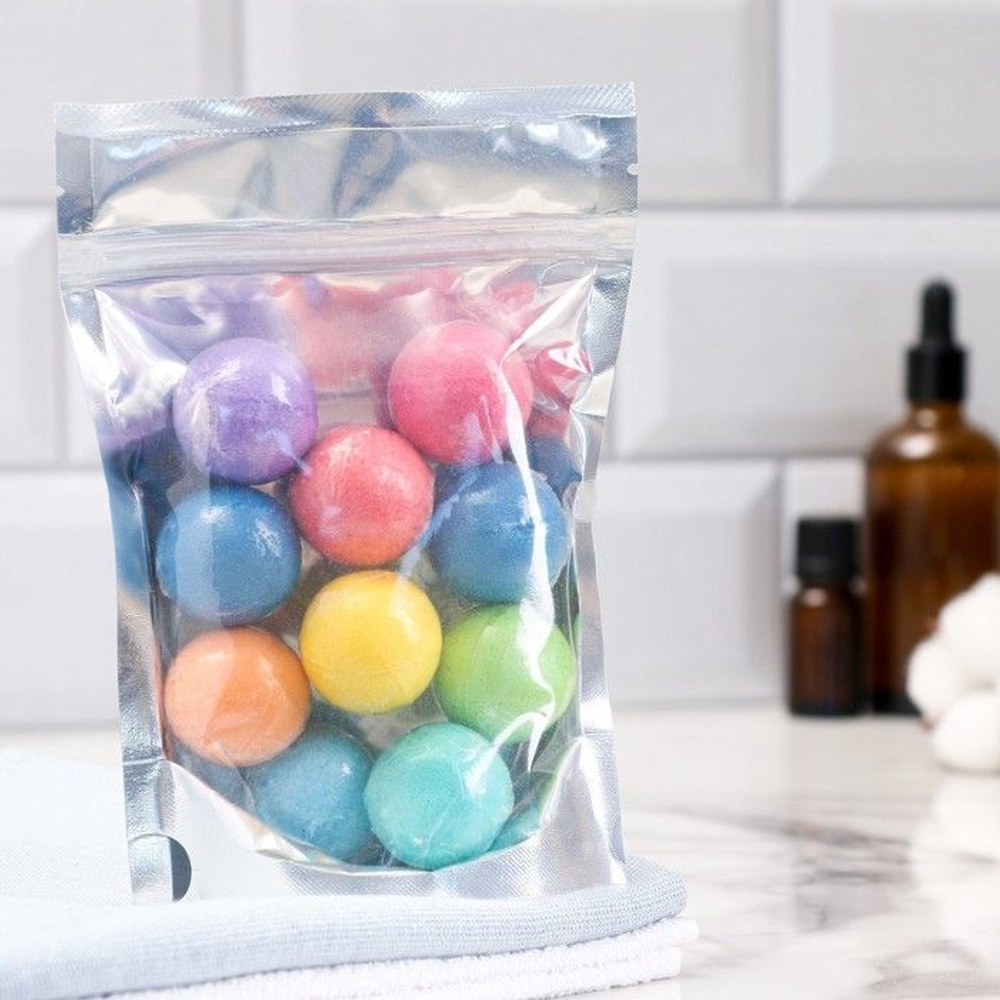 Бомбочки для ванны в пакете - 10 шт. (Цвет: не задано)
