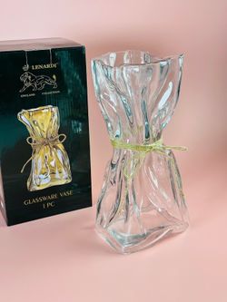 Lenardi 200-146 Декоративная ваза 30см для цветов в под.уп.(х6)Стекло