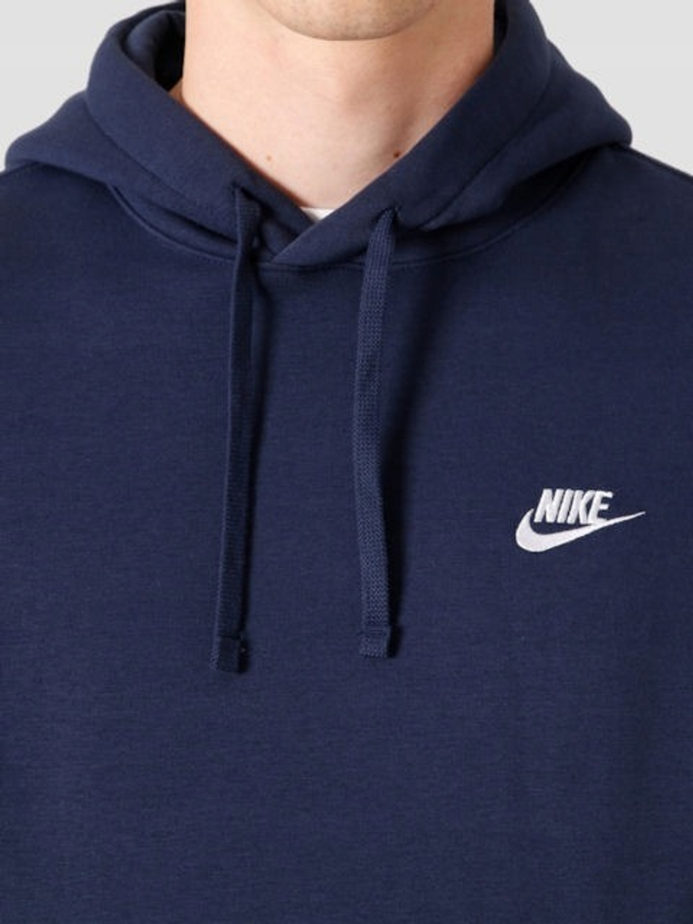 Nike sportswear club fleece navy hotsell