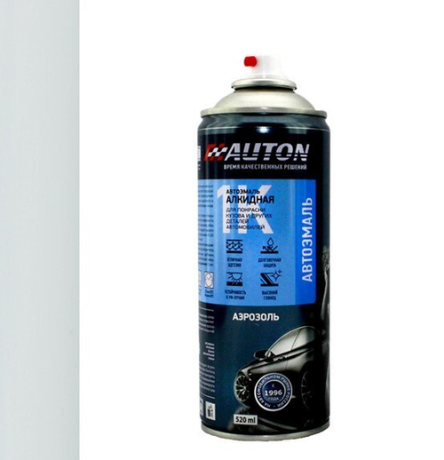 AUTON Автоэмаль алкидная БЕЛАЯ 202, аэрозоль 520мл