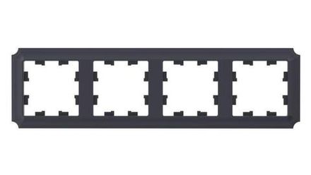 Рамка 4-м AtlasDesign Antique универс. карбон SE ATN101004