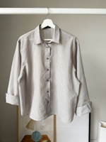 Хлопковая рубашка Massimo Dutti, М