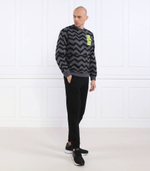 Худи EA7 - серый(3RPM54 PJ05Z)