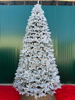 заснеженная елка "Камчатская" ветки на шарнирах, высота 4 метра