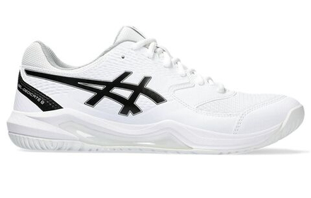 Мужские кроссовки теннисные Asics Gel-Dedicate 8 - white/black