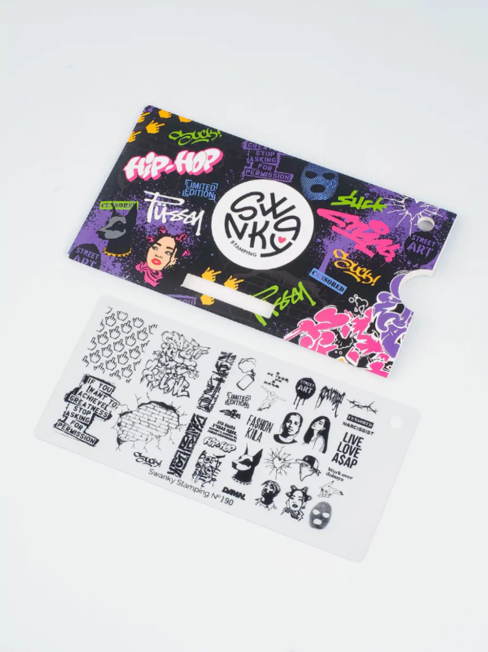 Swanky Stamping Пластина для стемпинга 190