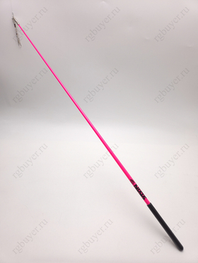 Палочка Sasaki 57 см Розовая с чёрной ручкой РxВ (Pink x Вlack)