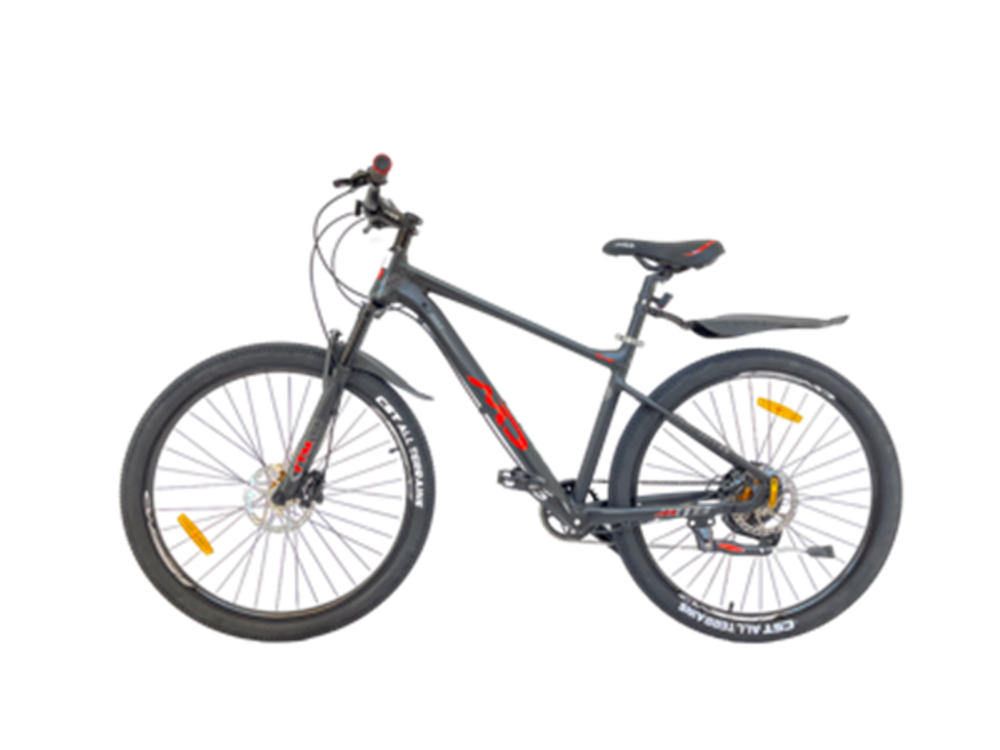 Велосипед Mingdi 27,5" 10 скор(L-Twoo A7, алюминиевая рама, гидра-й тормоз, алюм. вилка с блок.)Чер
