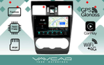 Магнитола для Subaru Forester, Impreza, XV 2012-2015 - Vaycar VA71-0775-2K на Android 13, 8-ядер, 2K QLED, ТОП процессор, CarPlay, 4G SIM-слот