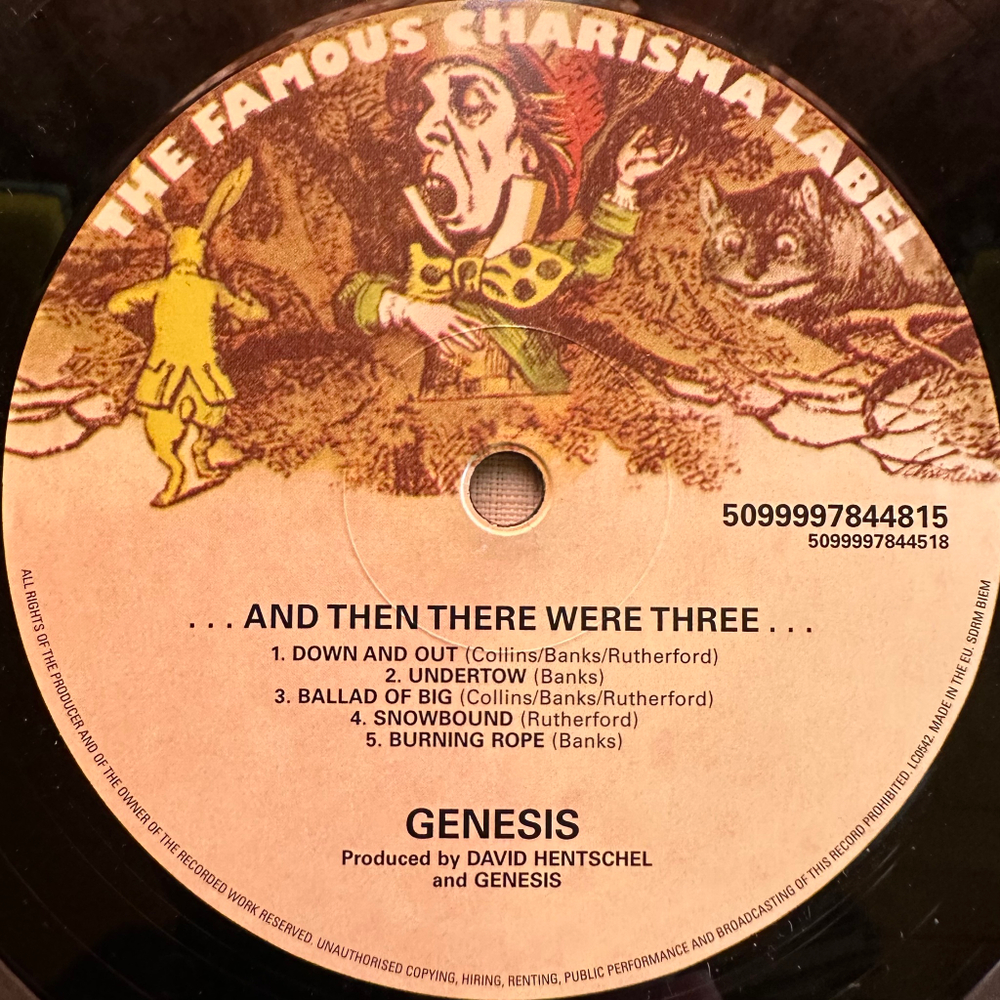 Genesis ‎– ... And Then There Were Three… (Европа 2016г.)