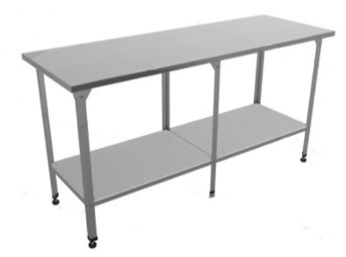 Стол производственный "Бизнес" СПЛП , сплошная полка,1000х700х860 мм, без борта