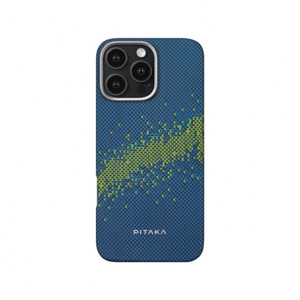 Чехол Pitaka Tactile Woven (Lumintex Edition) для iPhone 16 Pro Max, Милки Уэй | Milky Way Galaxy