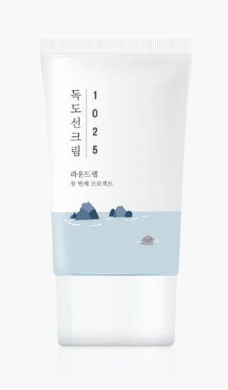 Round Lab Солнцезащитный крем для проблемной кожи с морской водой - 1025 Dokdo Sunscreen SPF 50+PA++++ 50 мл