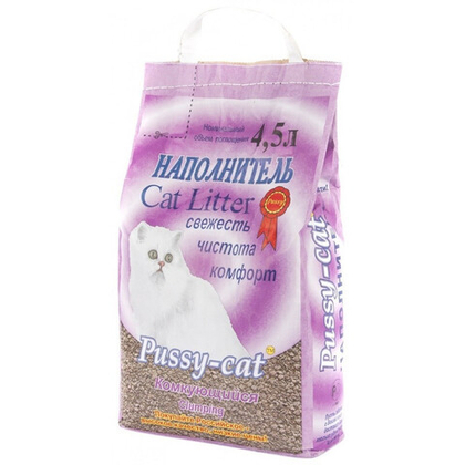 PUSSY-CAT Комкующийся Наполнитель для кошачьего туалета