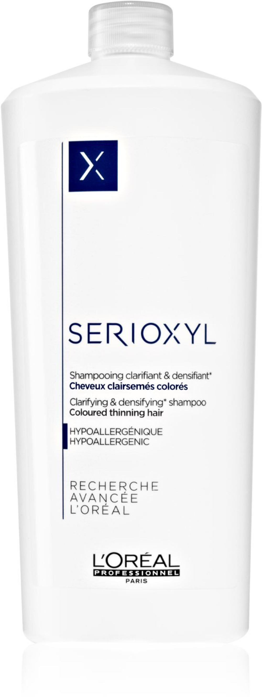 L’Oreal Professionnel Serioxyl Coloured Thinning Hair - очищающий шампунь для истонченных окрашенных волос /   1000  ml  / GTIN 3474636645787