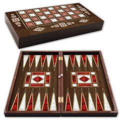 STAR POLYESTER BACKGAMMON PEARL -BIG-