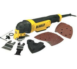 DeWalt, DWE315, Многофункциональный инструмент, 300 Вт., 0 - 22.000 об/мин, в коробке, 30 принадлеж., шт