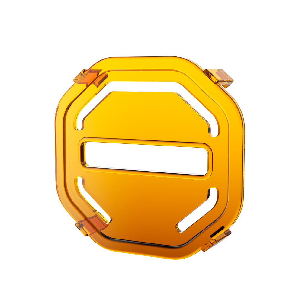 Светофильтр фары ALO-W-4-R12T3-AW 4" Aurora, цвет янтарный ALO-AC4YA