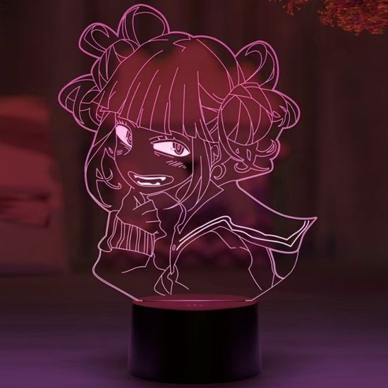 3D лампа Моя геройская академия. Химико Тога