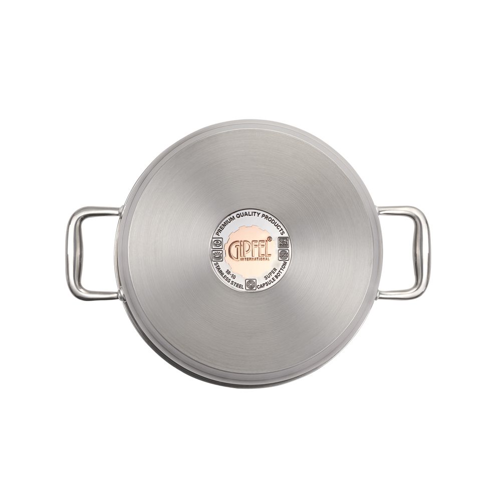 Кастрюля из нержавеющей стали Gipfel Gala 1275 24 см/6 л