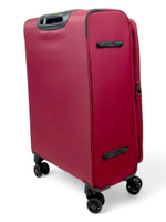 Средний чемодан Mironpan 50129, Бордовый, M