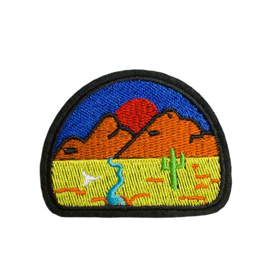 Нашивка на рюкзак и на одежду. Desert