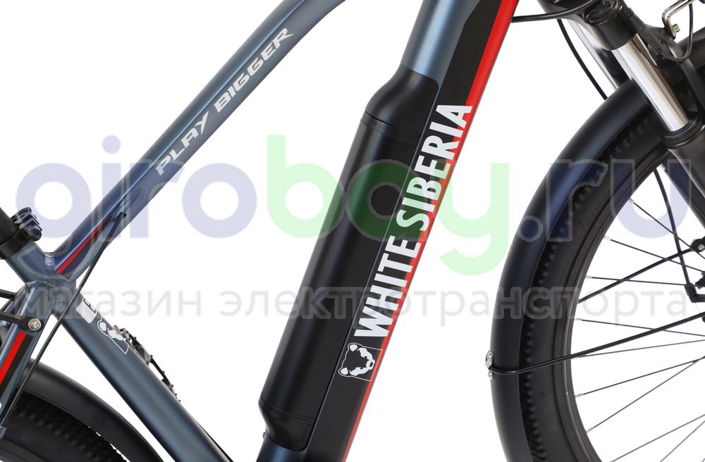 Электровелосипед WHITE SIBERIA CAMRY ALLROAD 500W 36V/11A Snegir (Синий) фото 22 фото №23