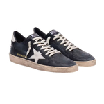 Мужские Golden Goose Ball Star in Black Nappa with White Leather Star and Heel Tab