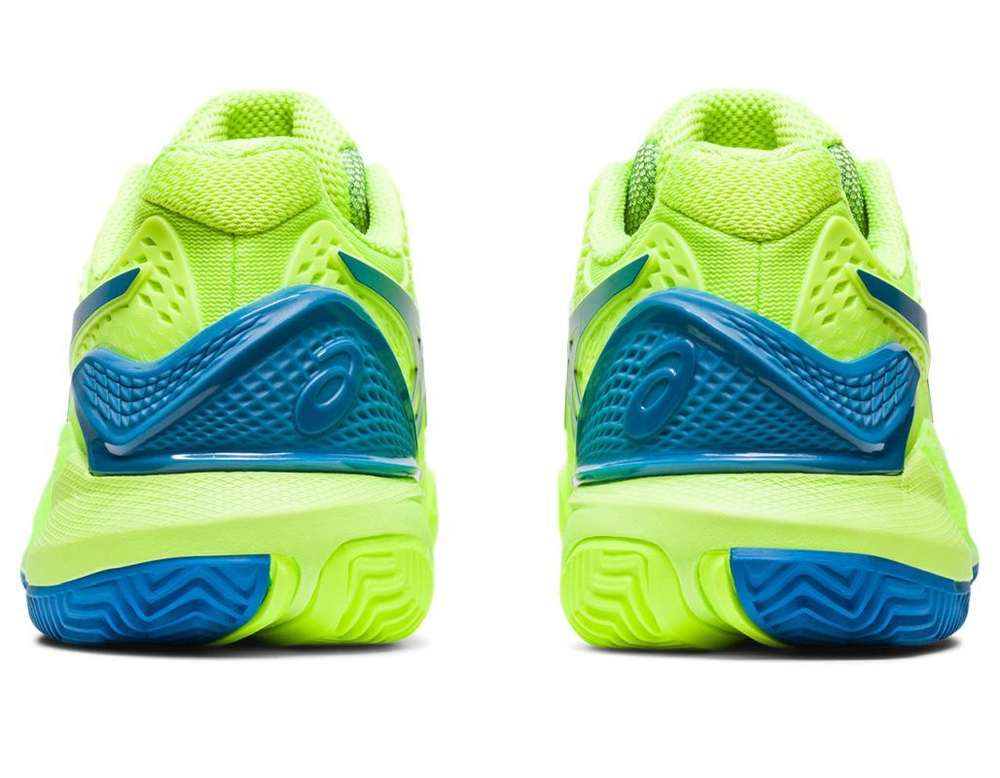 Женские Кроссовки теннисные Asics Gel-Resolution 9 Clay - зеленый